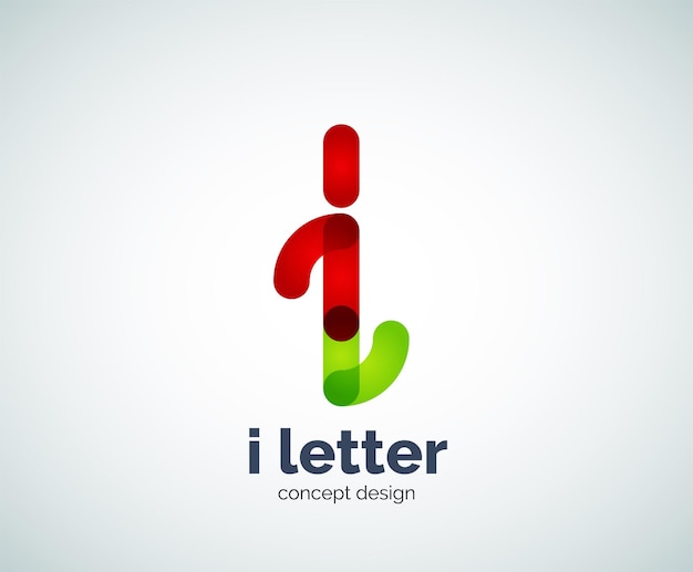 Letter i logo