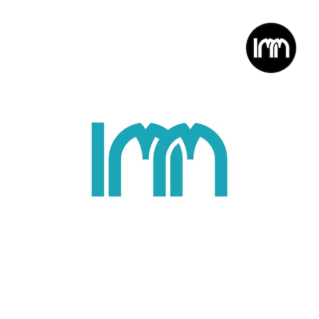 Letter IMM Monogram Logo Design