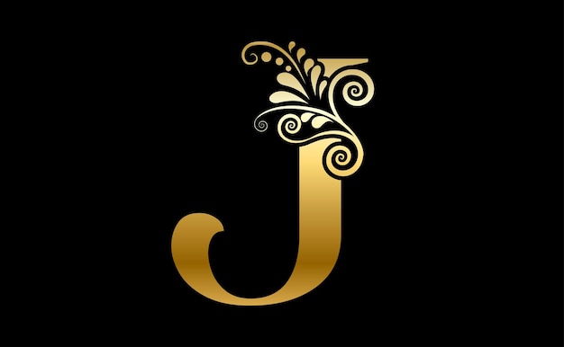 Vector letter j logo