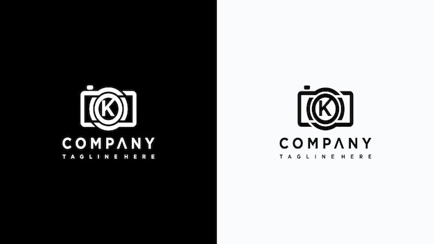 Letter K  logo design Premium Vector