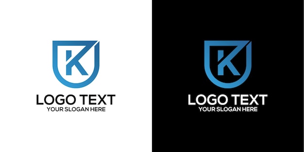 letter k logo design vector premium vector