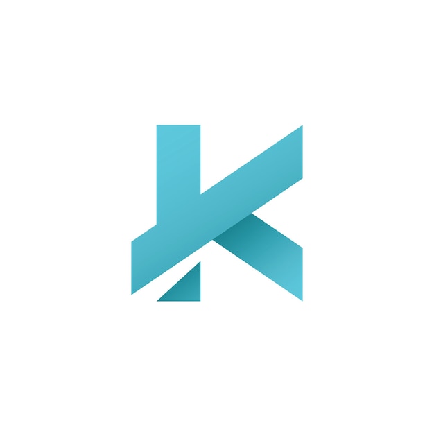 Letter K logo template elements