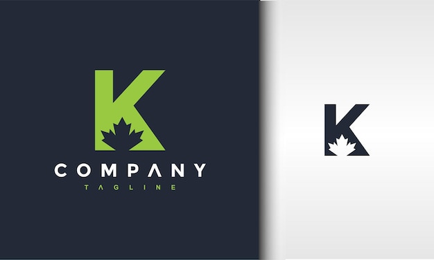 letter k maple logo