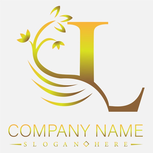 Letter L logo design file for company business download today