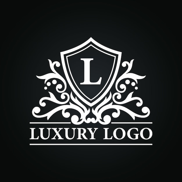 Letter L Luxury Logo Vector Template