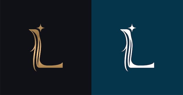 Letter L Monogram Logo design