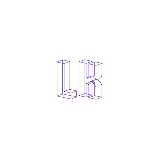 Vector letter lk logo design