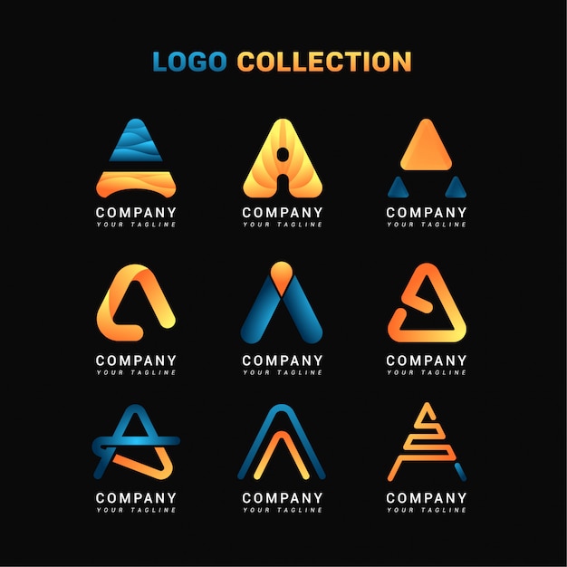 Letter A Logo Collections