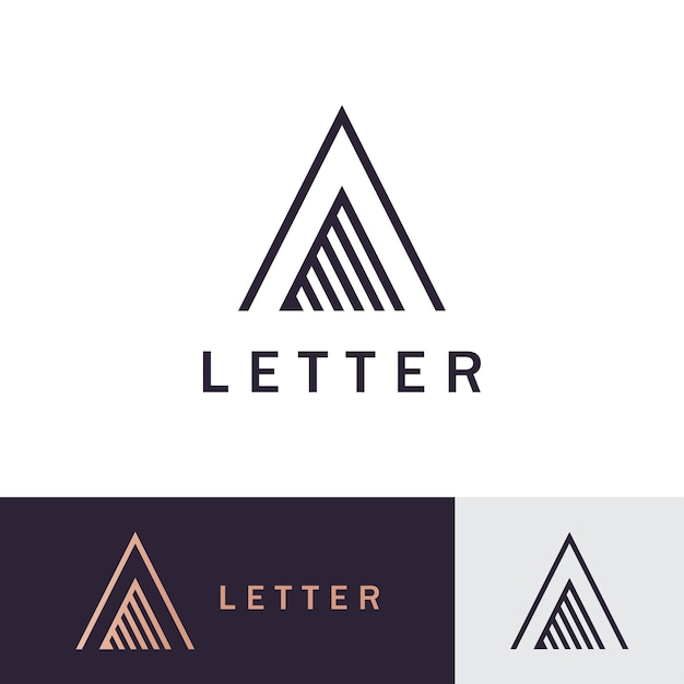 Letter A logo creative A logo initial symbol for your business