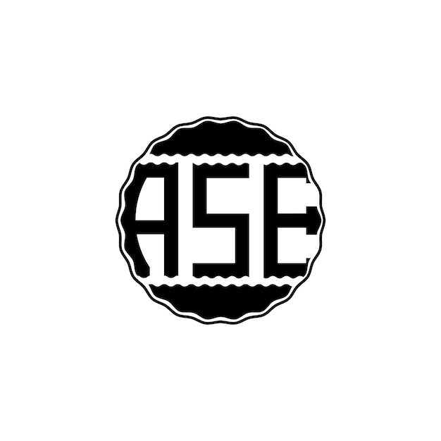 Letter Logo design 'ASE'