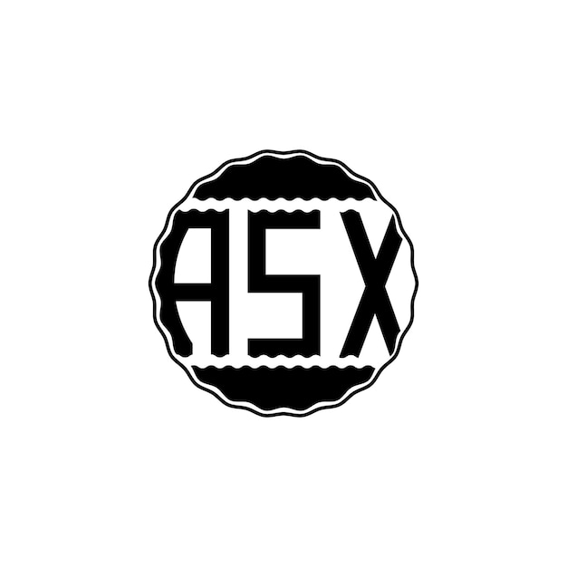 Letter Logo design 'ASX'