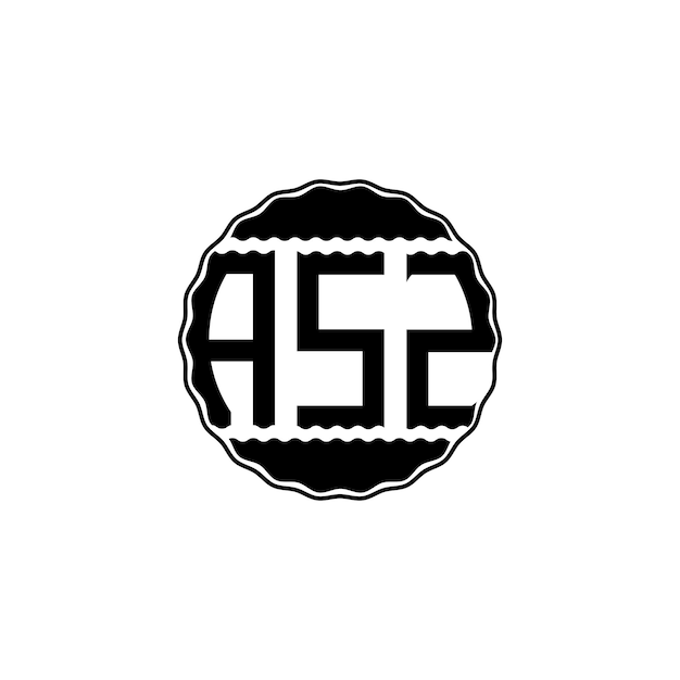 Letter Logo design 'ASZ'