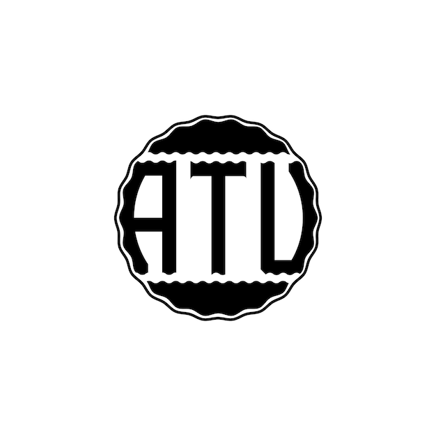 Letter Logo design 'ATU'