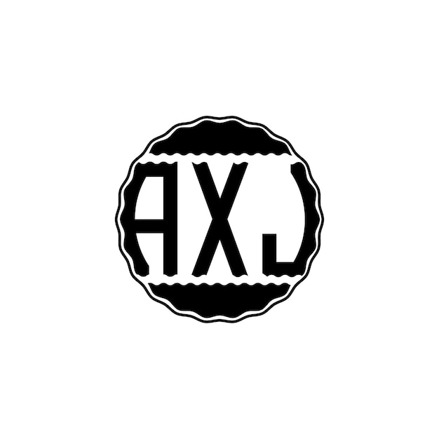 Letter Logo design 'AXJ'