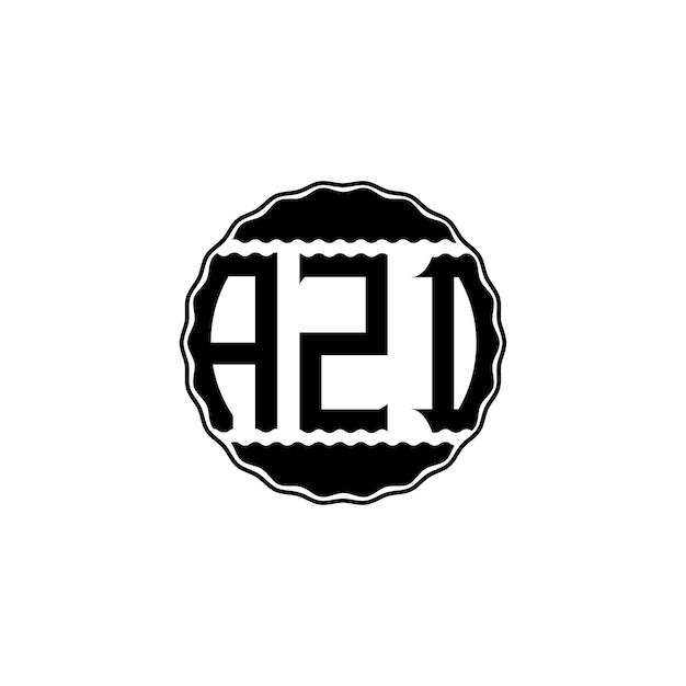 Letter Logo design 'AZD'