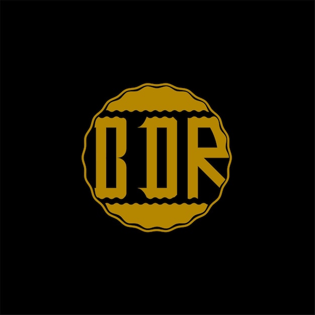 Letter Logo design 'BDR'