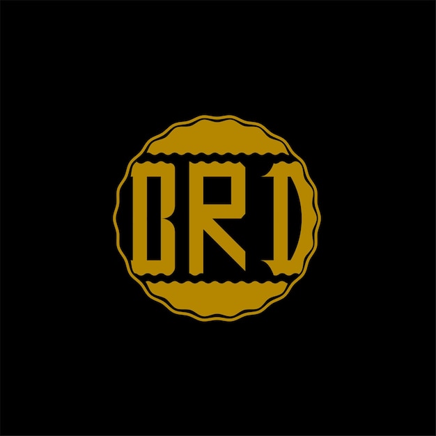 Letter Logo design 'BRD'