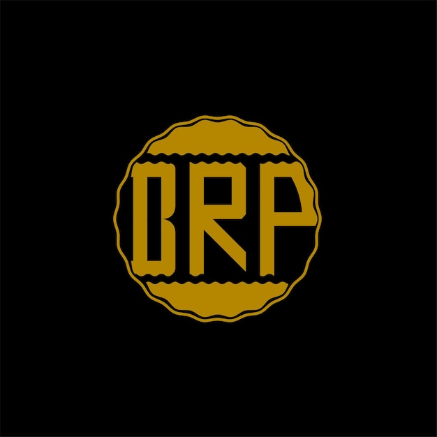 Letter Logo design 'BRP'