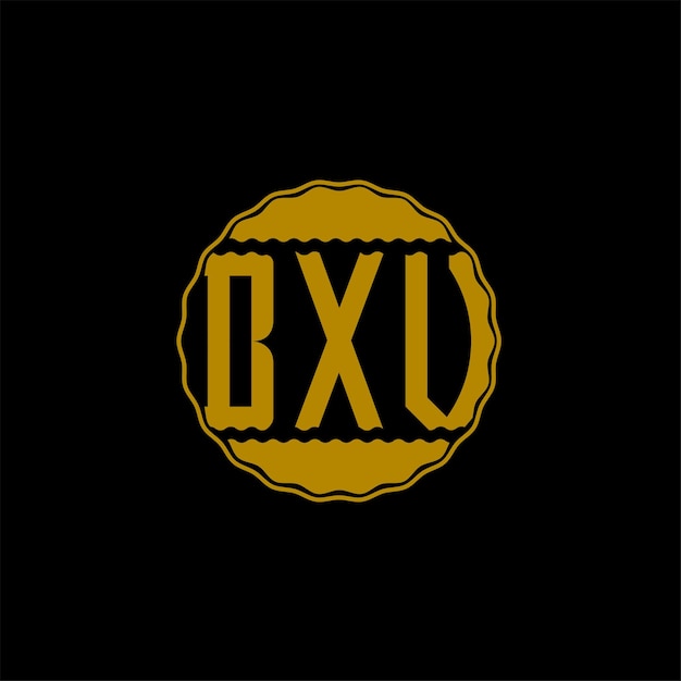 Letter Logo design 'BXV'