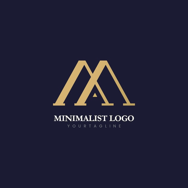 A Letter Logo  Minimalist logo  Luxury Logo