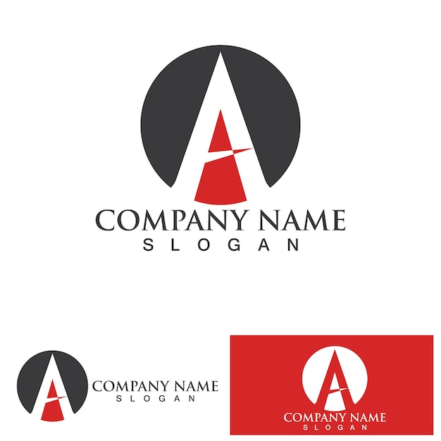 A Letter Logo Template