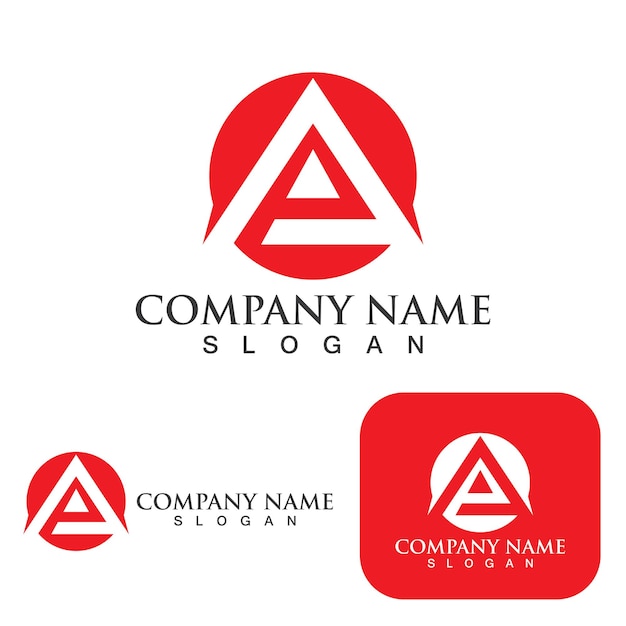 A Letter Logo Template