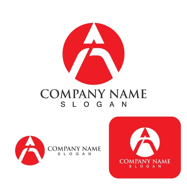 A Letter Logo Template