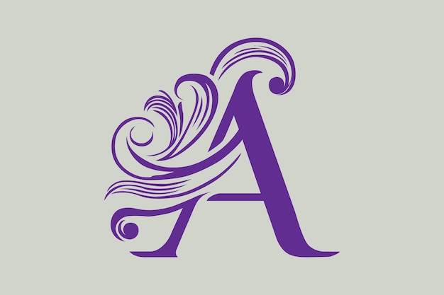 Letter A Logo vector design template