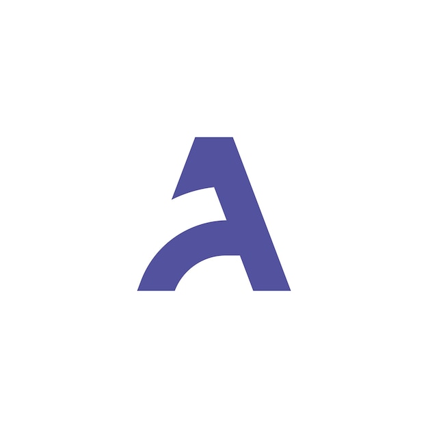 Letter A logo vector template element