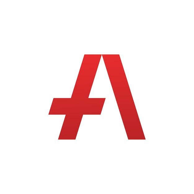 Letter A logo vector template element