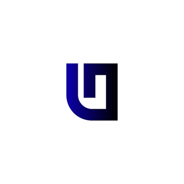 Vector letter lu logo icon