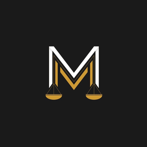 Letter M law firm logo