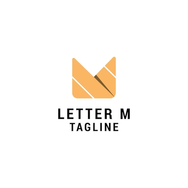 Letter M logo icon design template premium vector