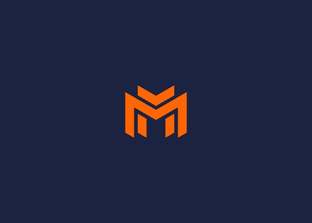 letter mm logo icon design vector design template inspiration