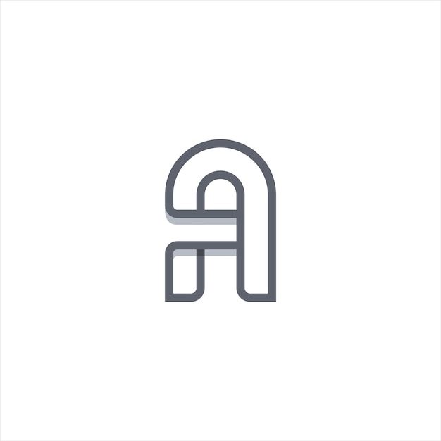 LETTER A MODERN LOGO BRAND