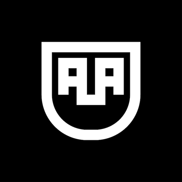 Letter a a monogram logo design