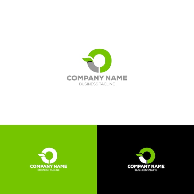 Letter O Organic Logo Template