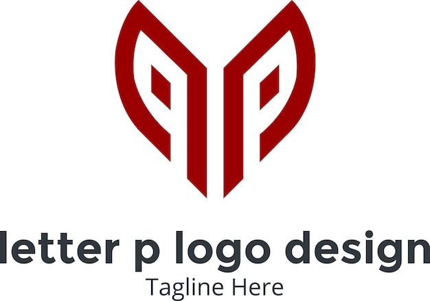 letter p logo design