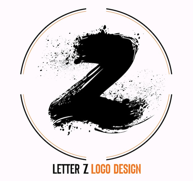 letter paint stroke symbol Y Y Brush Stroke Letter Logo Design Black Paint Logo Letter Icon Z