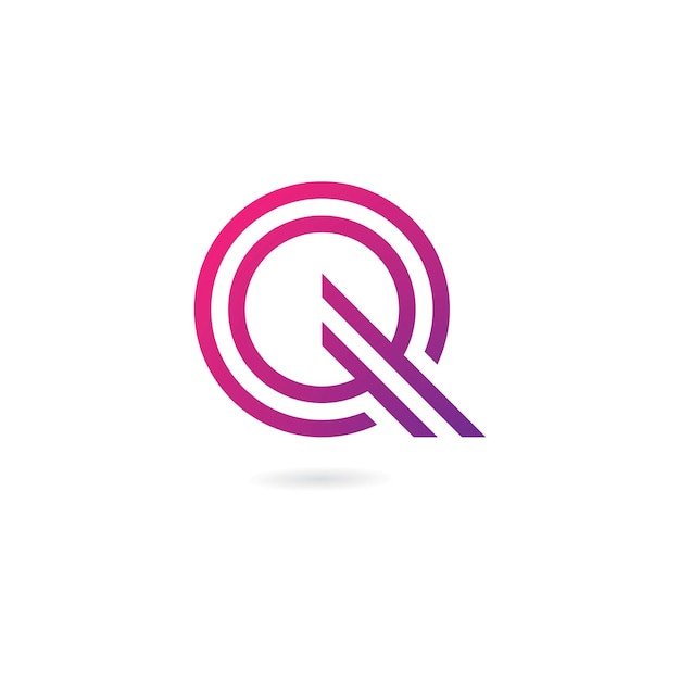 Letter Q Vector Logo Template Illustration Design