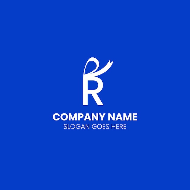 Letter R Gift reward logo design