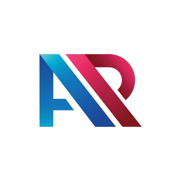 Letter A+R Logo Vector, A+P Logo Vector