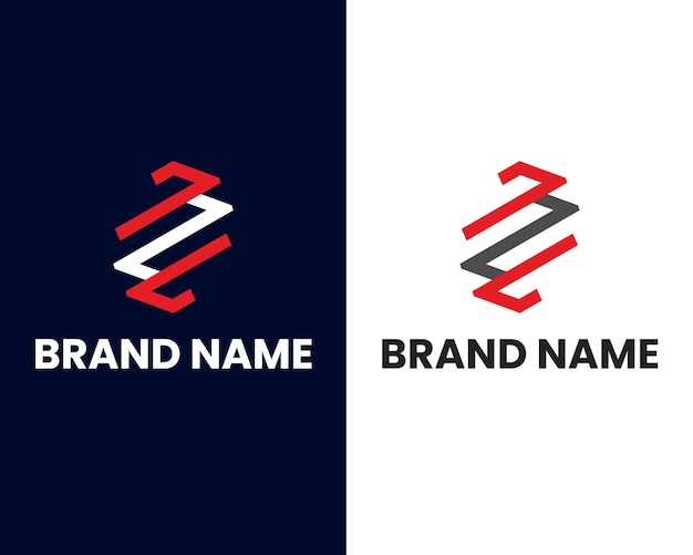 letter s and l mark modern logo design template