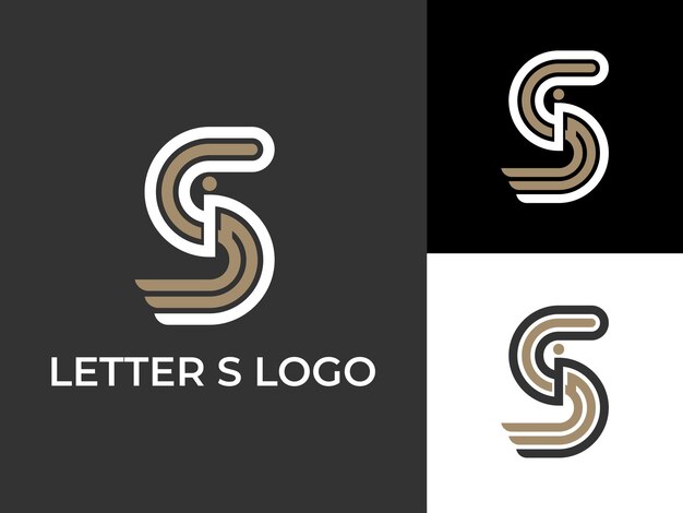 Letter S logo icon design template elements