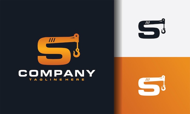 letter S towing logo