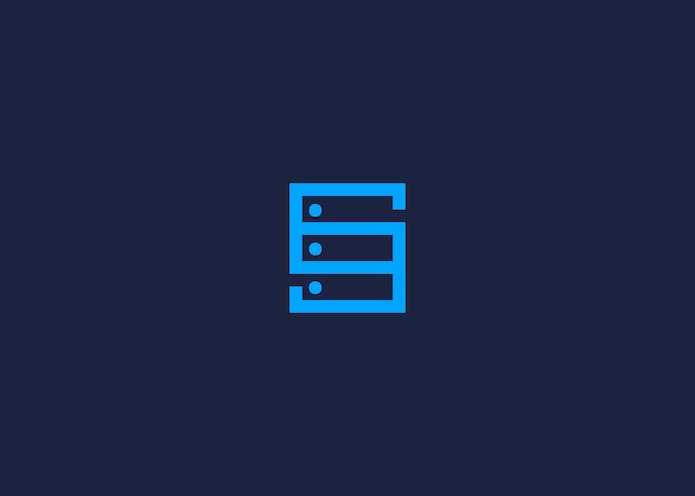 letter s with furniture logo icon design vector design template inspiration