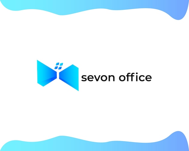 letter s with office logo design