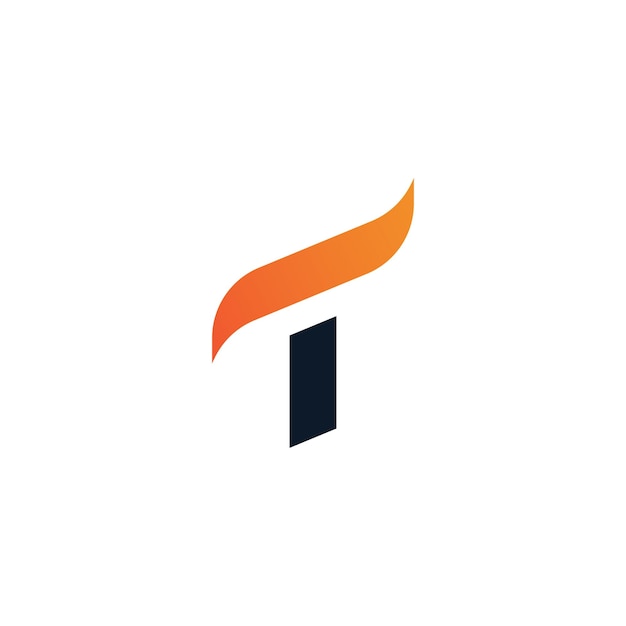 Letter T logo icon design template