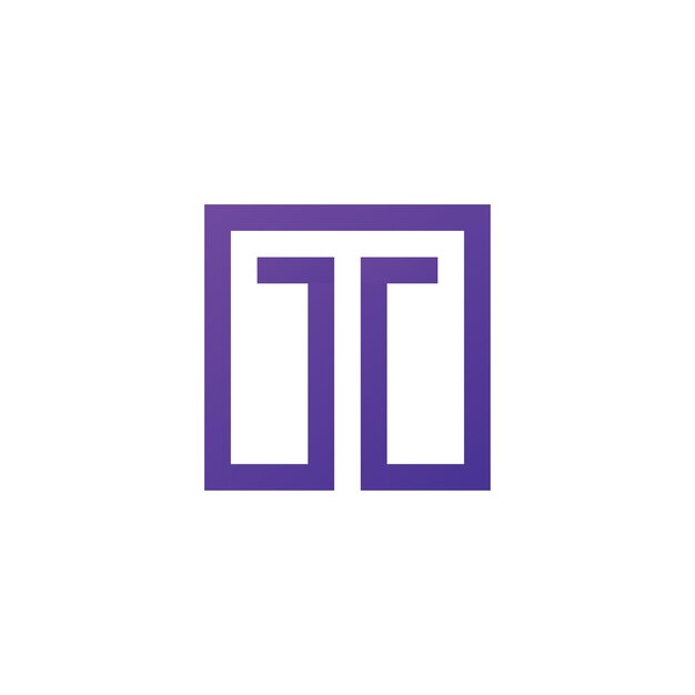 Letter T logo icon design template