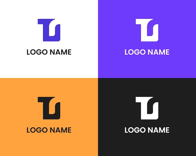 letter t and r logo design template